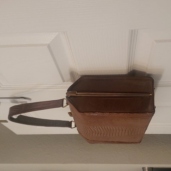 Vintage reptile Escort Bag - Picture 5 of 13